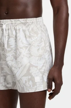 Swim shorts with all-over print