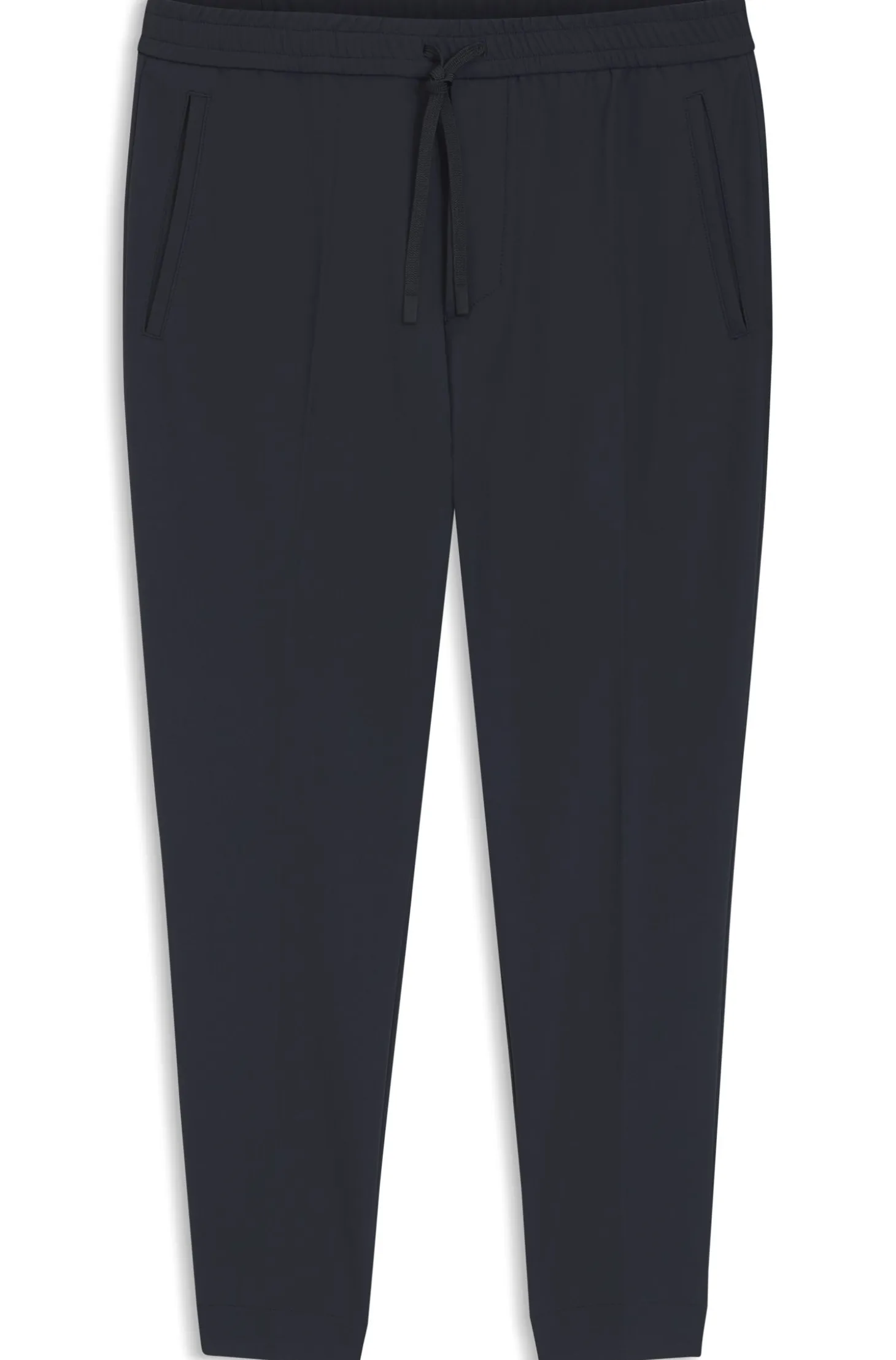 Tapered-fit trousers in water-repellent stretch fabric