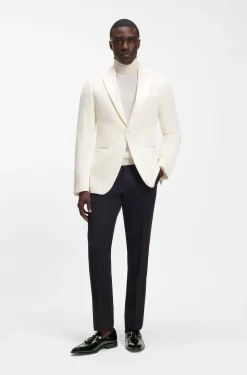 Tassel loafers in patent faux leather