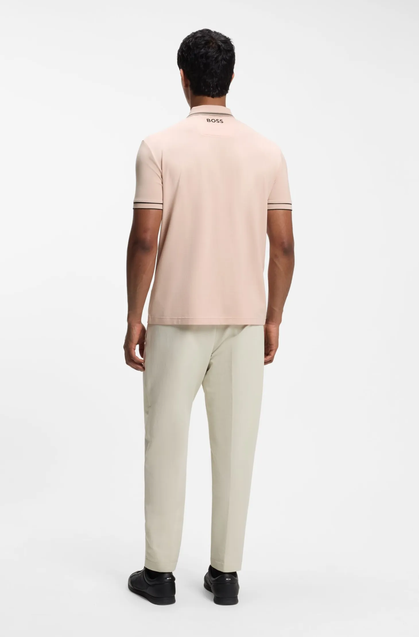 The Open Active Paddy polo shirt in performance piqué