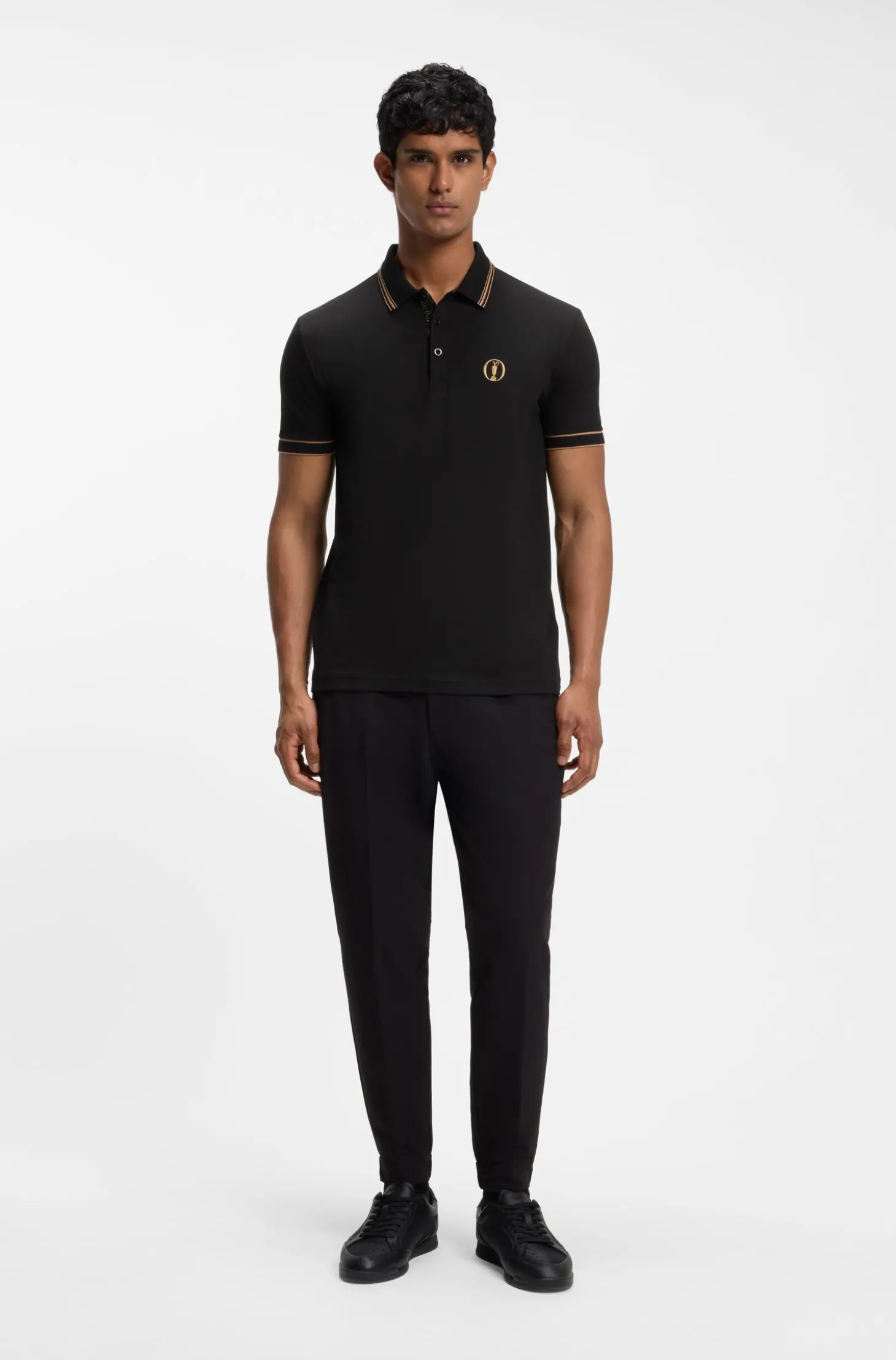 The Open Active Paddy polo shirt in performance piqué