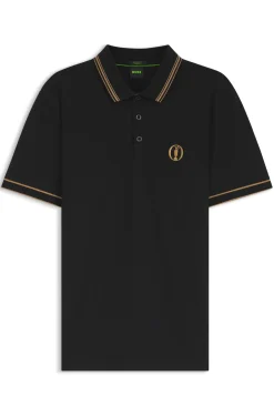 The Open Active Paddy polo shirt in performance piqué