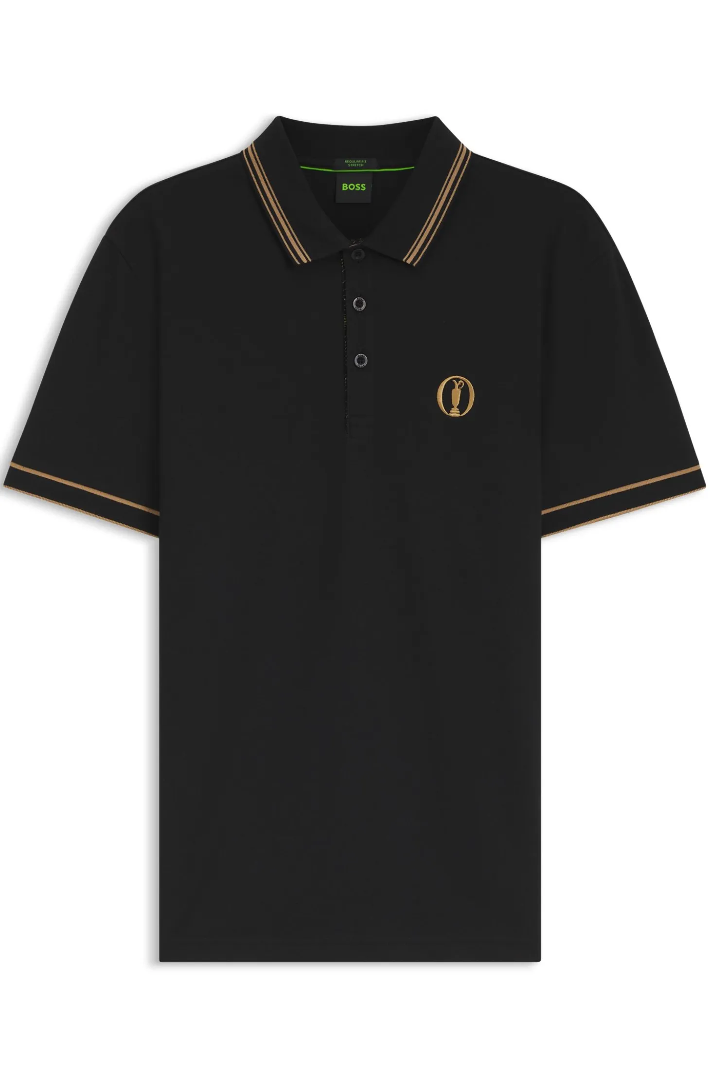 The Open Active Paddy polo shirt in performance piqué