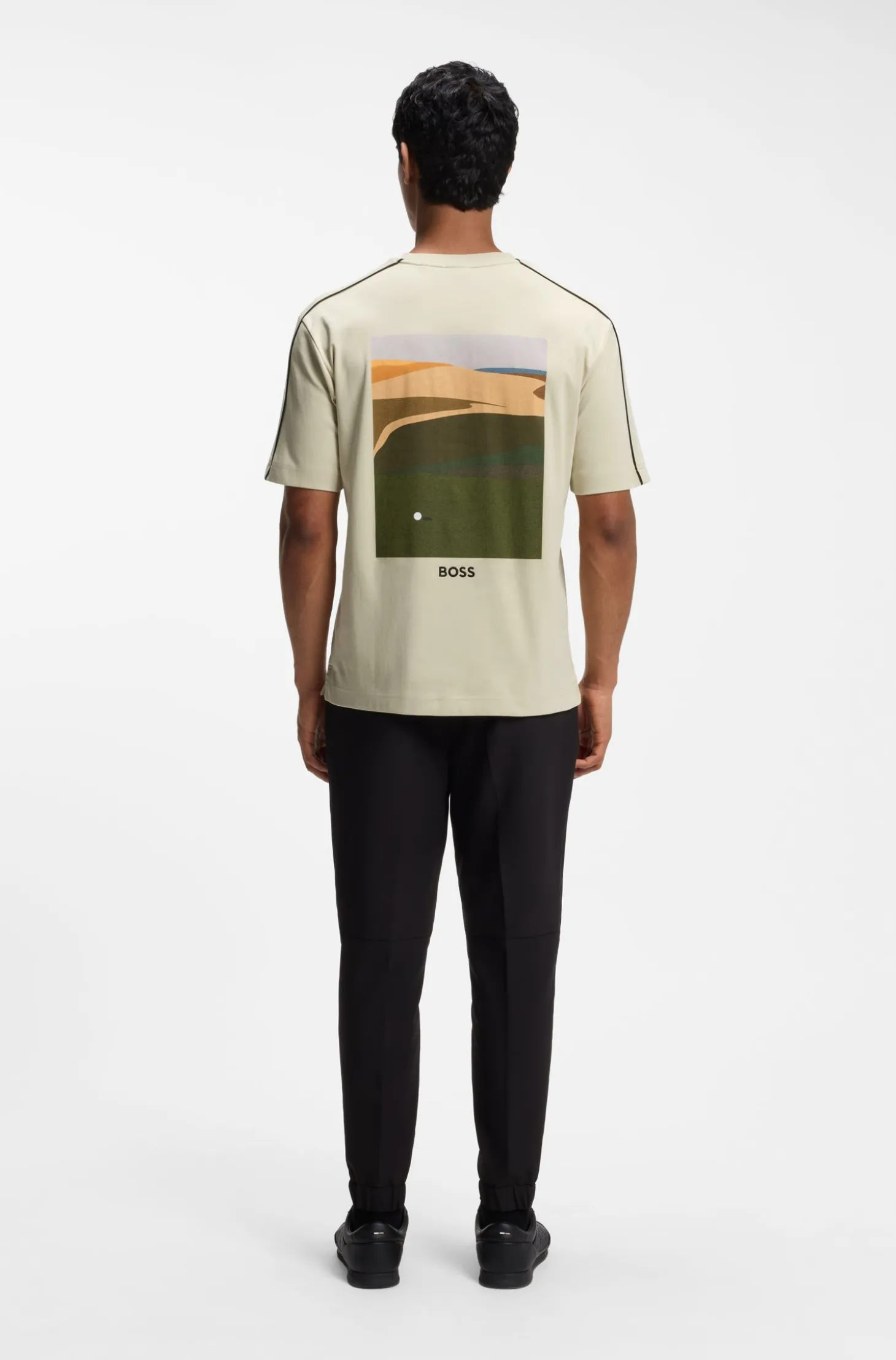 The Open cotton T-shirt with golf graphic