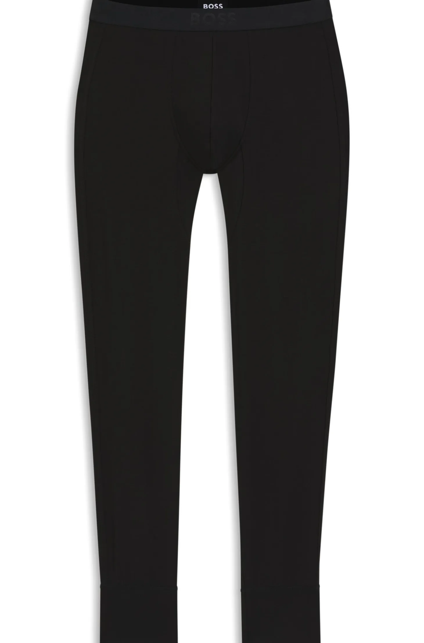 Thermal long johns with logo waistband