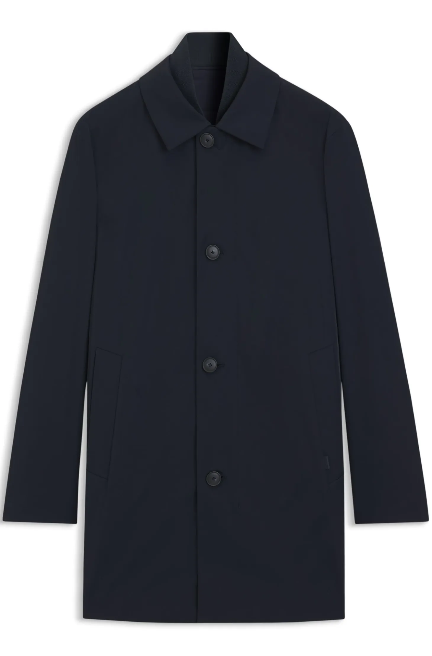 Three-in-one water-repellent coat with wrinkle resistance