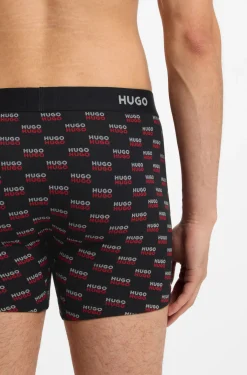 Three-pack boxer briefs in stretch cotton