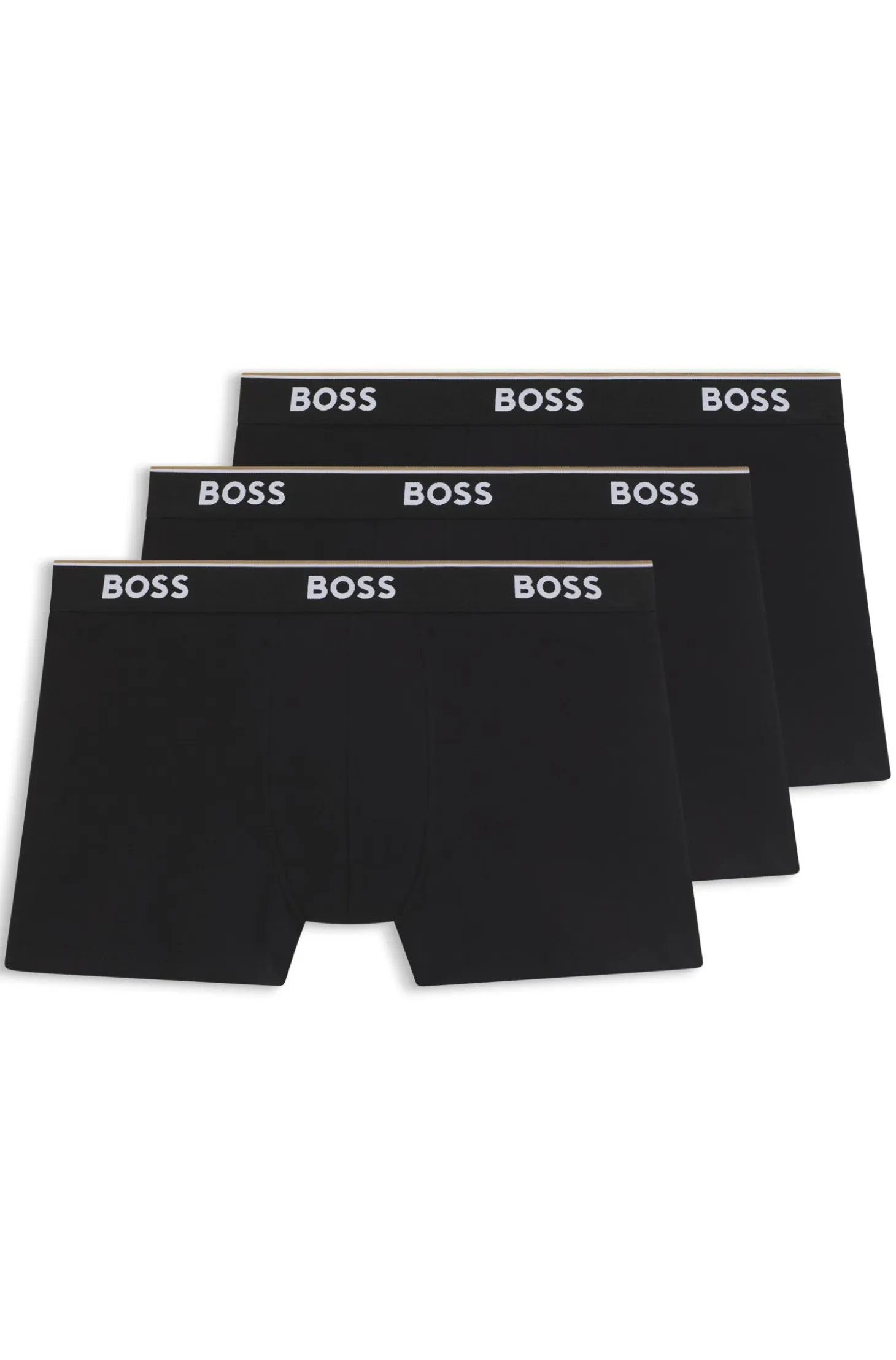 Three-pack of boxer briefs in stretch cotton