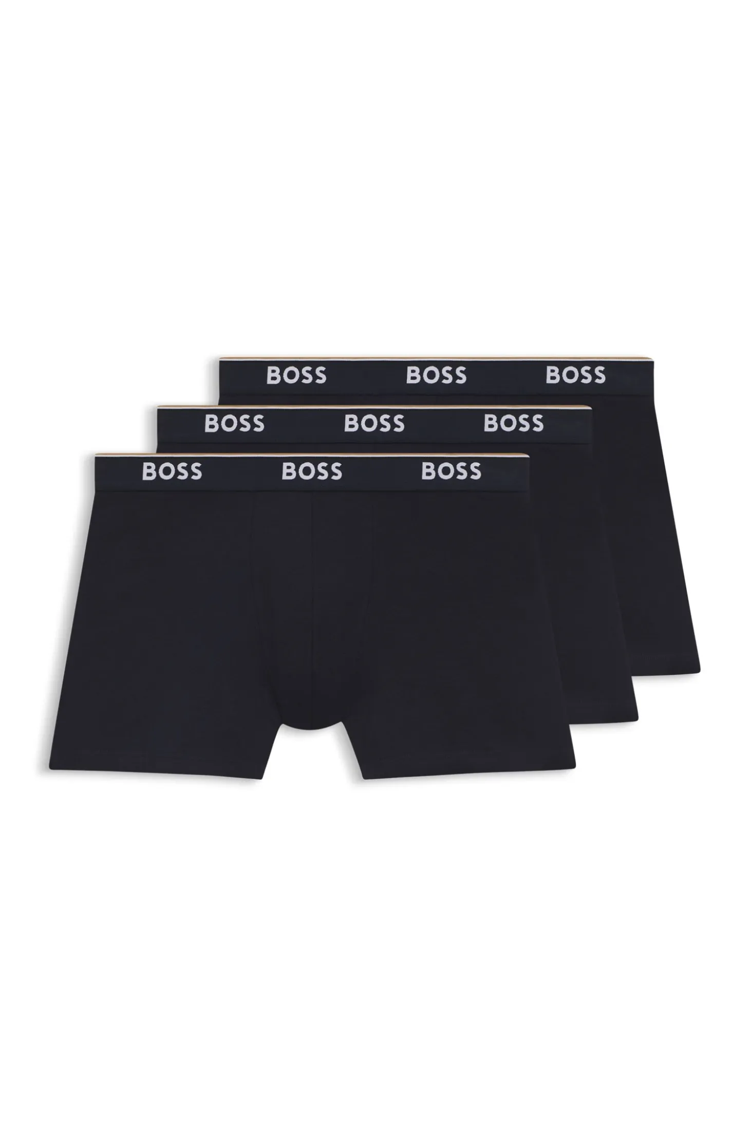 Three-pack of boxer briefs in stretch cotton