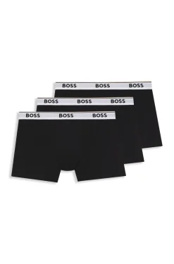 Three-pack of boxer briefs in stretch cotton