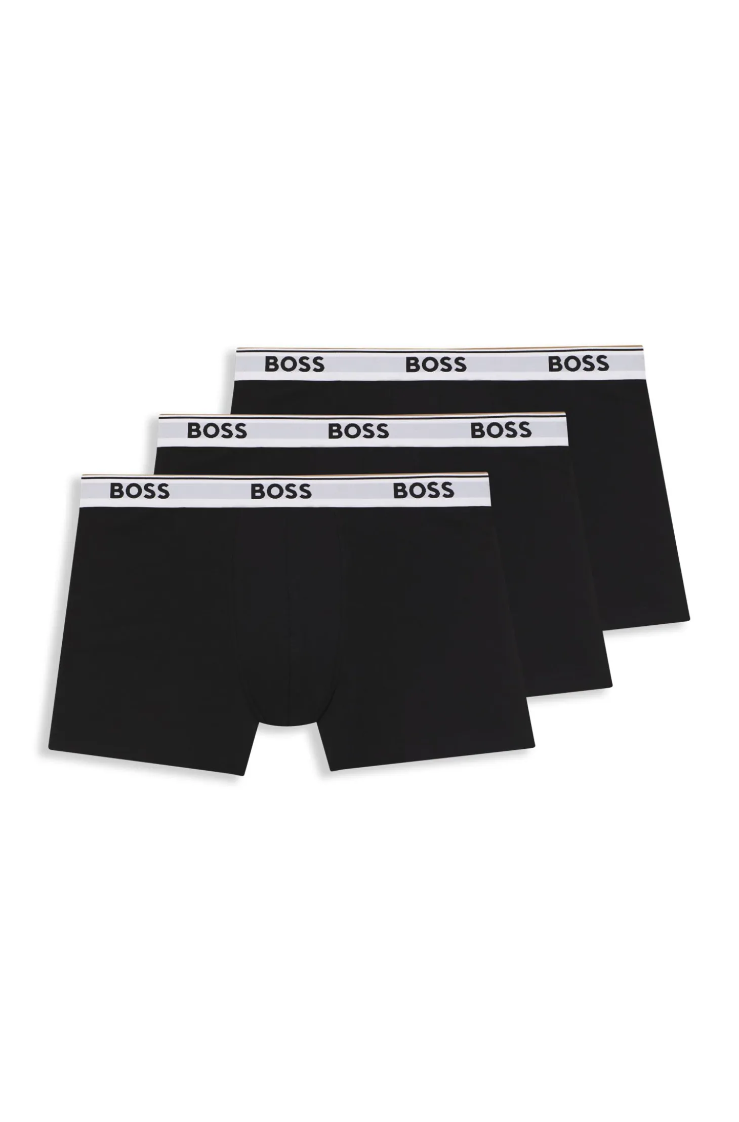 Three-pack of boxer briefs in stretch cotton