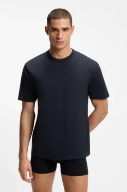Three-pack of crew-neck T-shirts in cotton