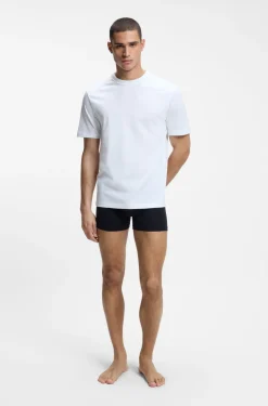 Three-pack of crew-neck T-shirts in cotton