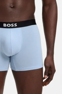 Three-pack of stretch-cotton boxer briefs