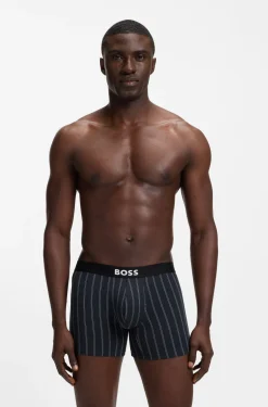 Three-pack of stretch-cotton boxer briefs