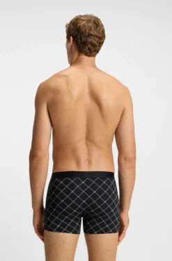 Three-pack of stretch-cotton boxer briefs