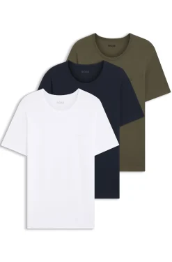 Three-pack of underwear T-shirts in cotton