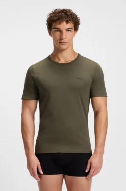 Three-pack of underwear T-shirts in cotton