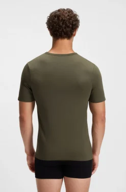 Three-pack of underwear T-shirts in cotton
