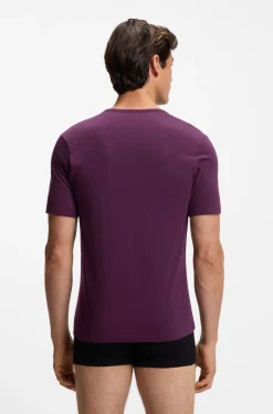 Three-pack of underwear T-shirts in cotton