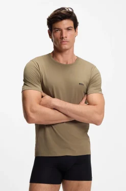Three-pack of underwear T-shirts in cotton