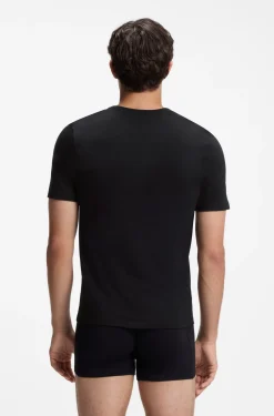 Three-pack of V-neck underwear T-shirts in cotton