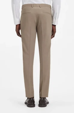 Three-piece extra-slim-fit suit in stretch dobby