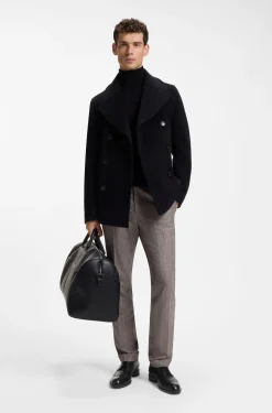 Timeless leather Derby shoes with brogue stitching