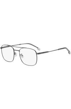Titanium optical frames with double bridge