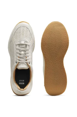 TTNM EVO trainers with woven uppers and suede trims