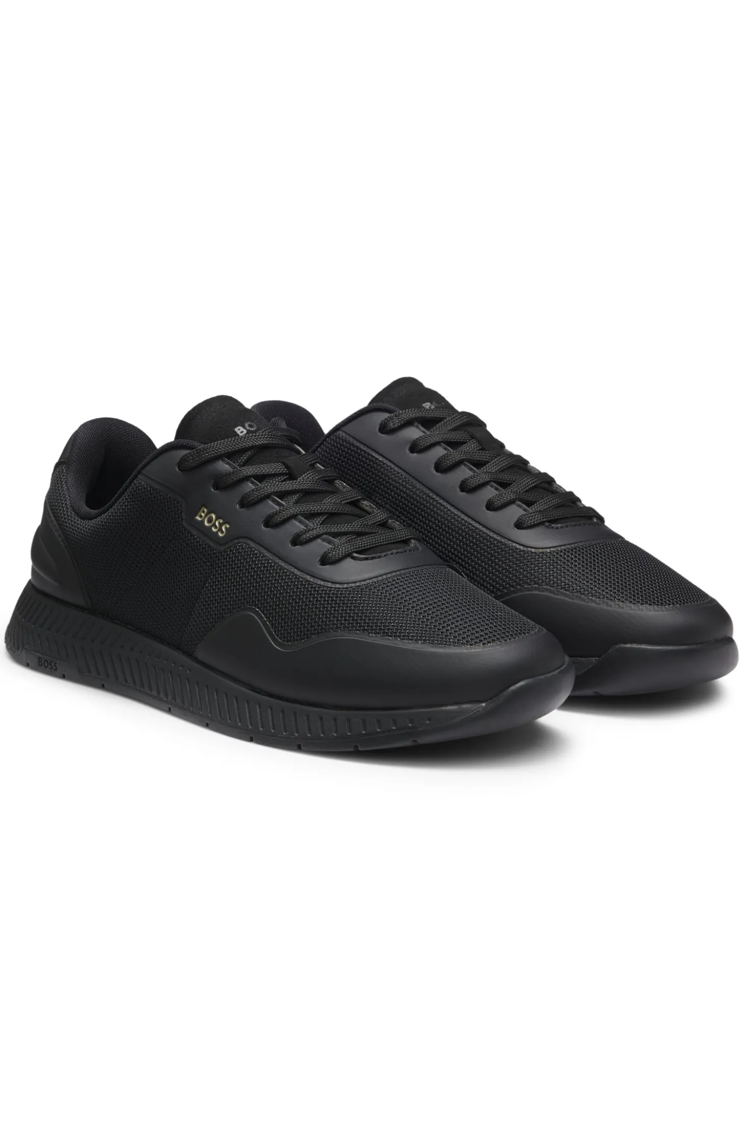 TTNM mesh trainers with smooth trims