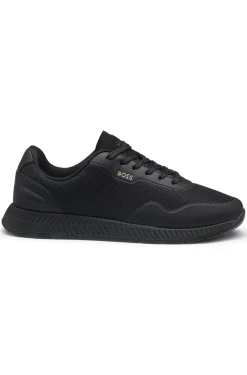 TTNM mesh trainers with smooth trims