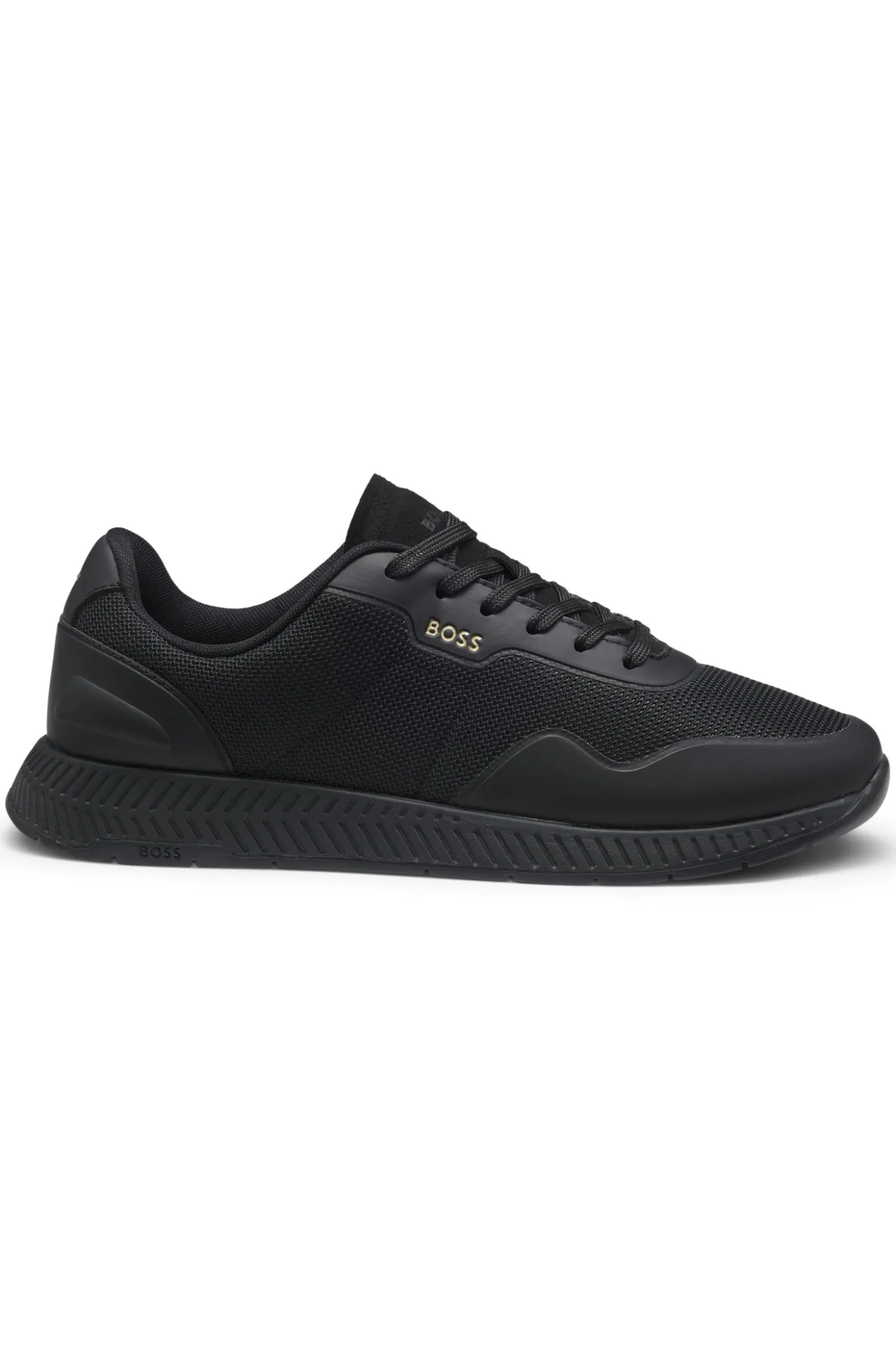 TTNM mesh trainers with smooth trims