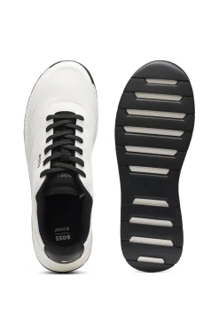 TTNM mesh trainers with smooth trims