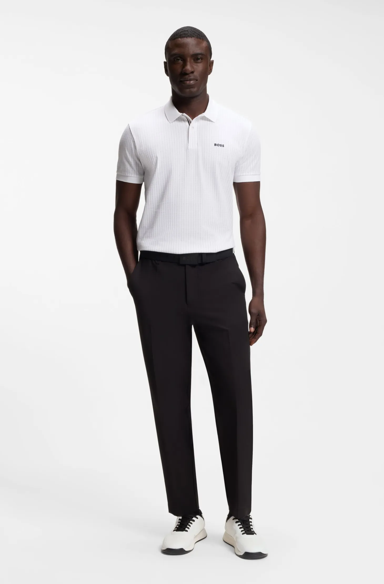 TTNM mesh trainers with smooth trims