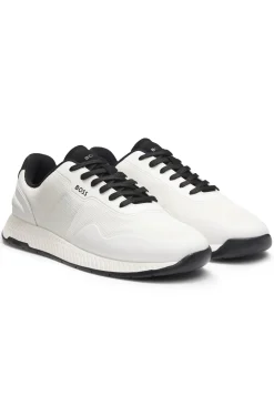 TTNM mesh trainers with smooth trims