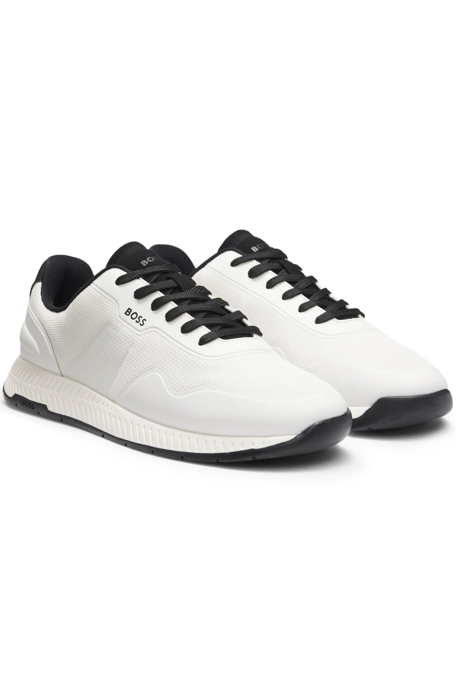 TTNM mesh trainers with smooth trims