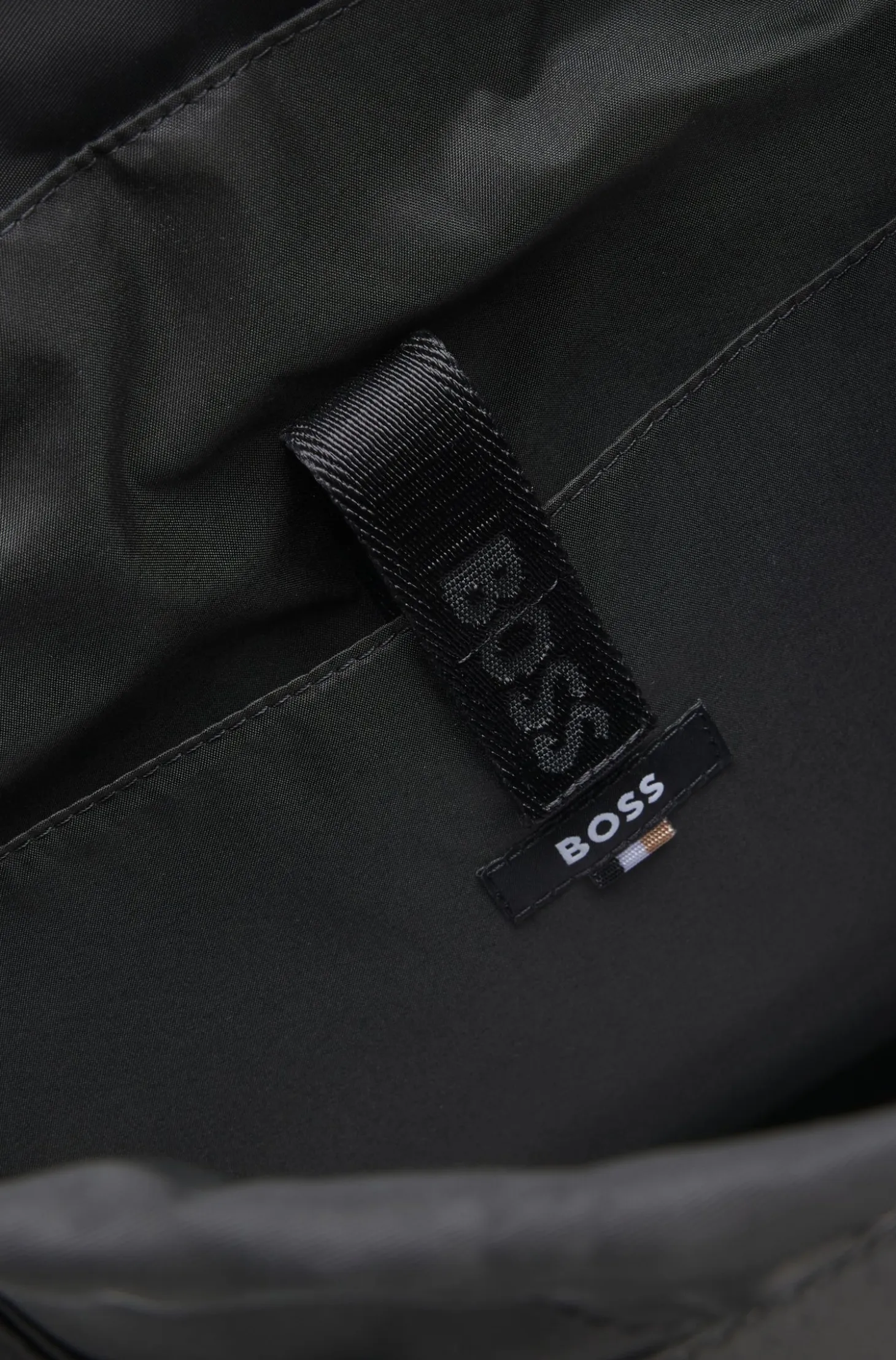 Twill backpack with Double B monogram