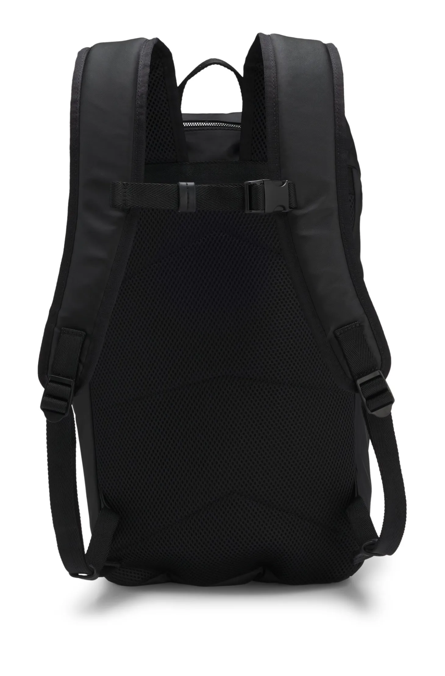 Twill backpack with stacked logo