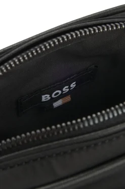 Twill reporter bag with adjustable logo strap