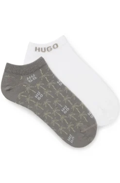 Two-pack of ankle-length socks