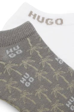 Two-pack of ankle-length socks