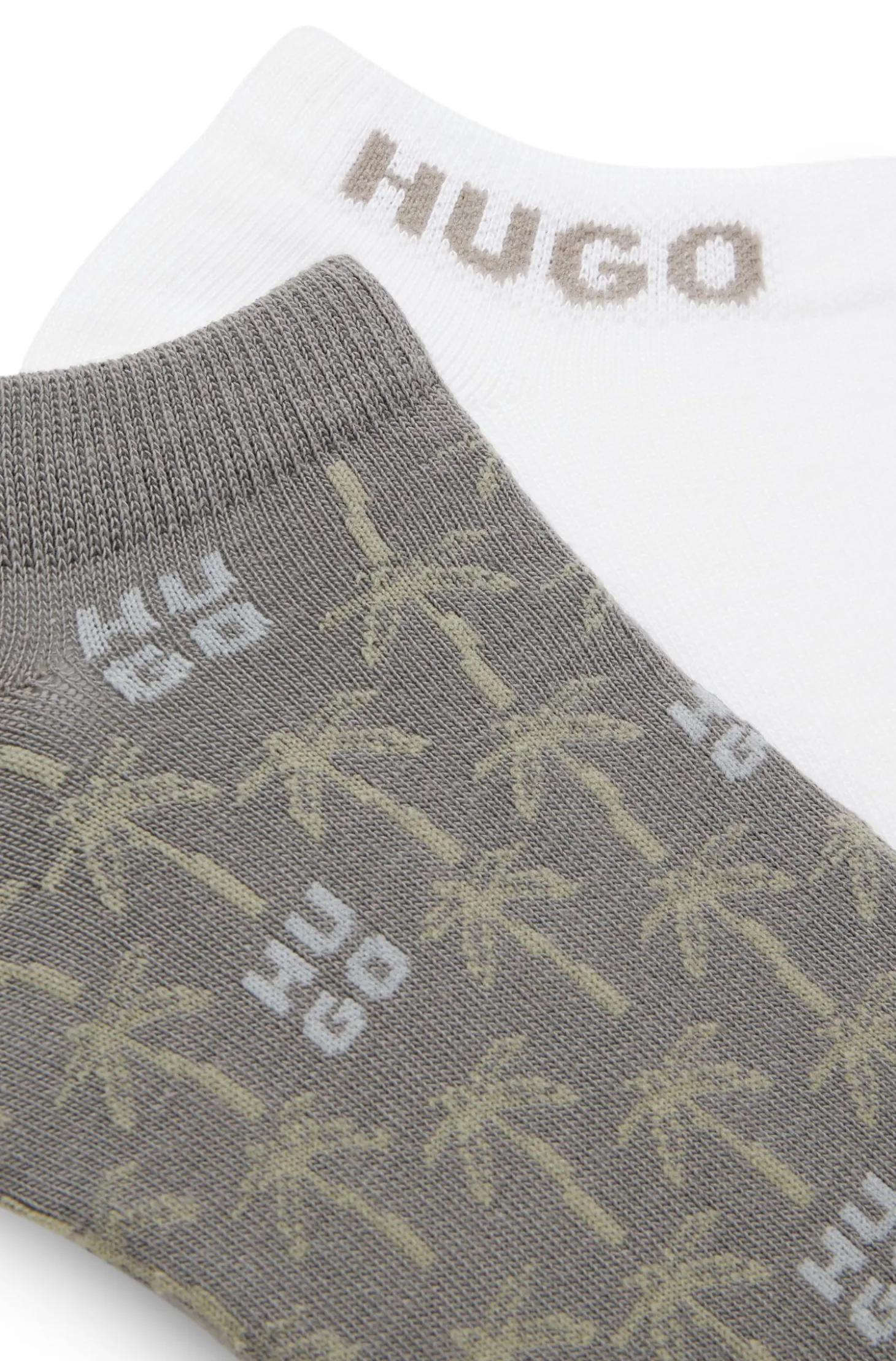 Two-pack of ankle-length socks