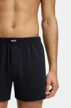 Two-pack of boxer shorts in stretch cotton