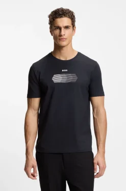 Two-pack of regular-fit T-shirts in stretch cotton