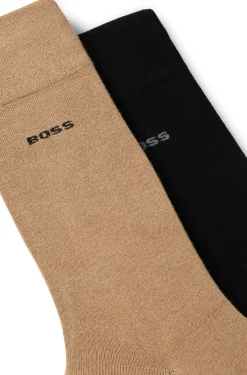 Two-pack of regular-length bamboo-blend socks