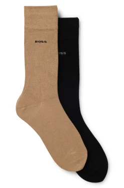 Two-pack of regular-length bamboo-blend socks