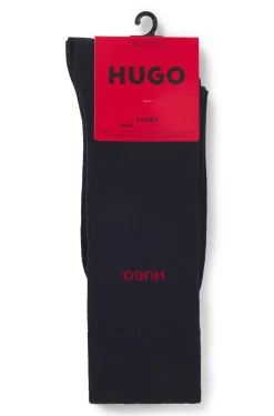 Two-pack of regular-length logo socks