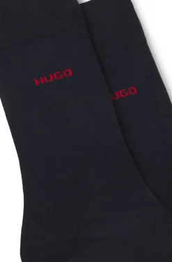 Two-pack of regular-length logo socks
