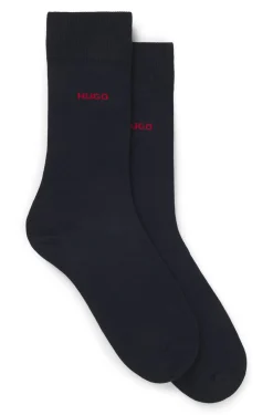 Two-pack of regular-length logo socks